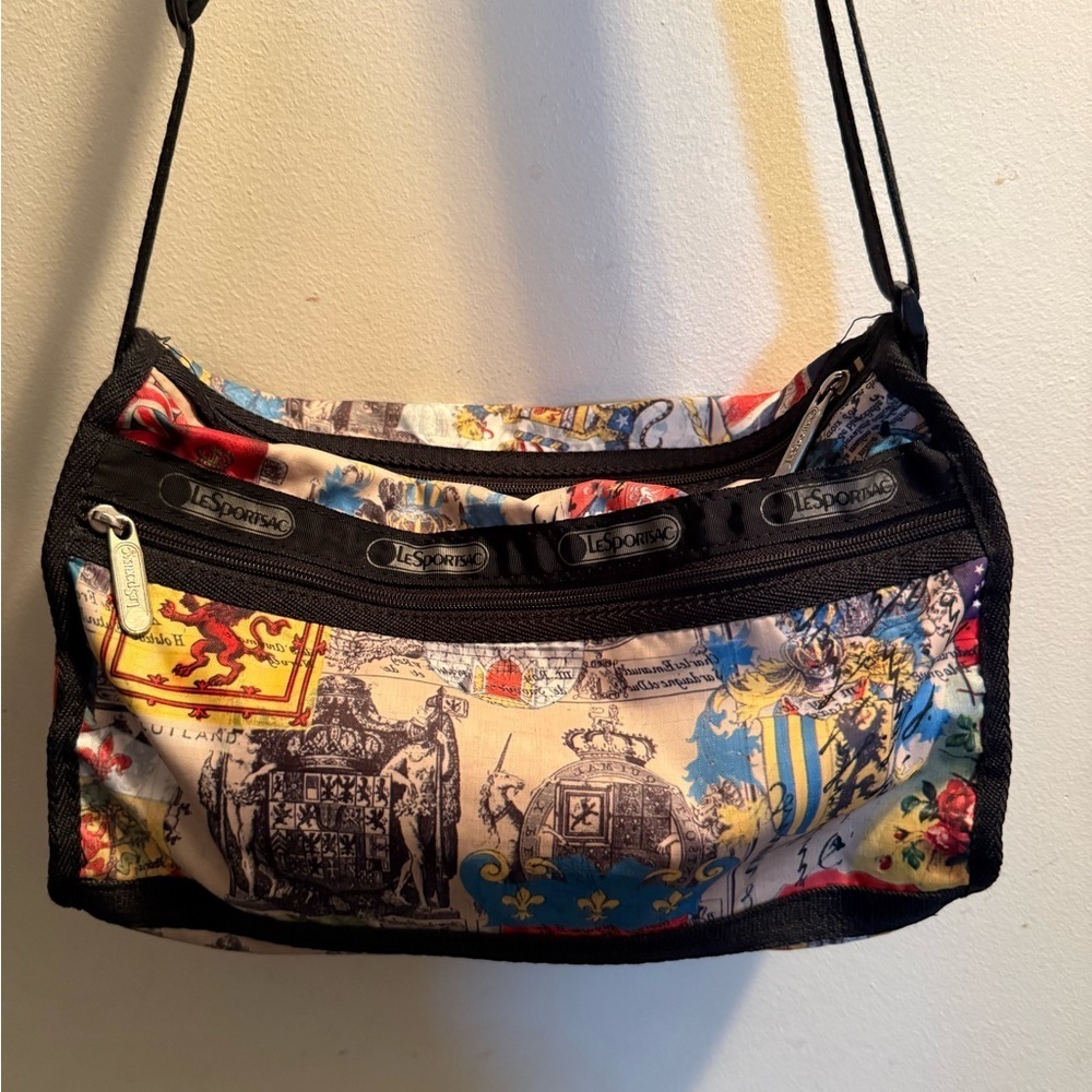 LeSportsac Heraldic Print Crossbody Bag